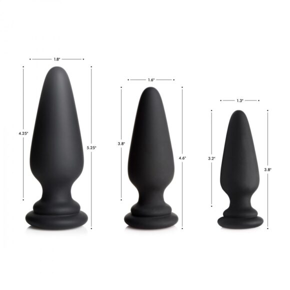 Interchangeable Silicone Anal Plug - XL - Image 5