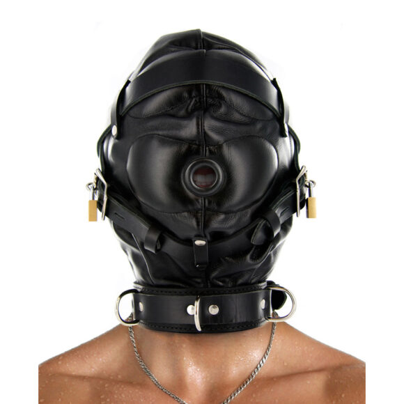 Strict Leather Sensory Deprivation Hood- ML